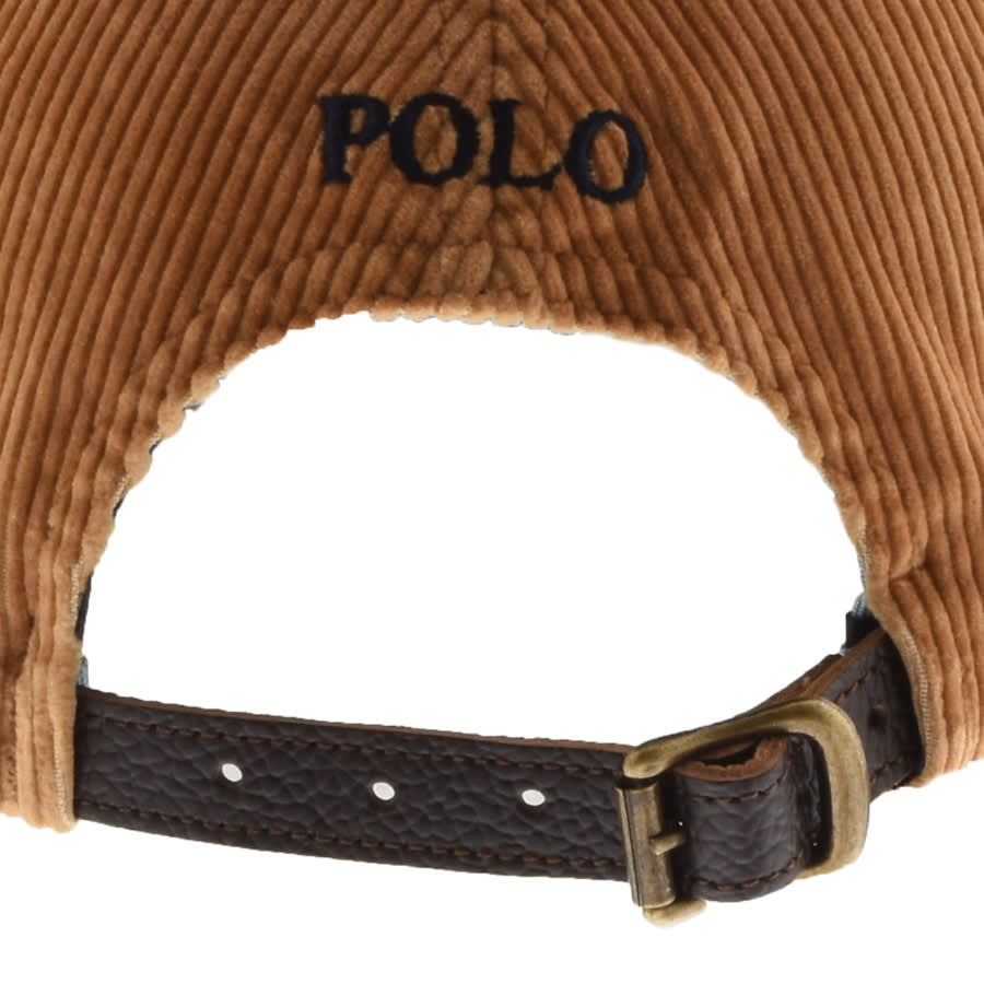 Alternative Image for ProductRalph Lauren Corduroy Baseball Cap Brown3